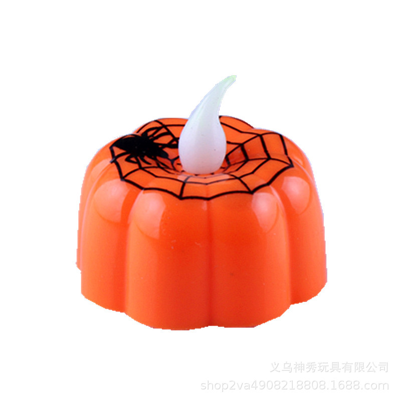 Halloween LED electrónica vela luz apoyos luminosa calabaza Luz Decoración bar fantasma Festival escena diseño decoraciones