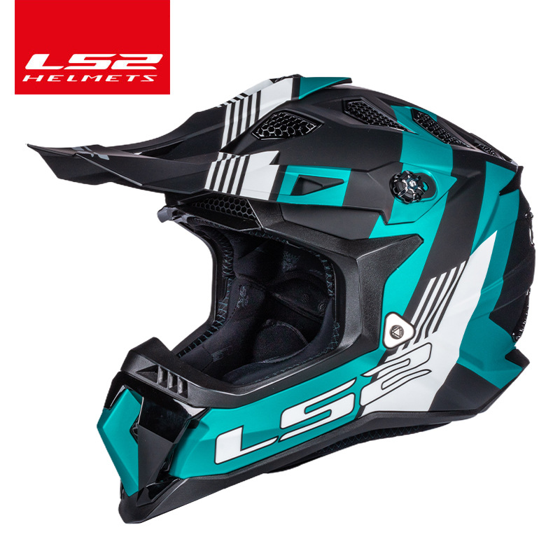 Lin Dao profesional motocicleta Four Seasons casco completo MX700 ls2 off-road casco de la motocicleta tire casco montaña cuesta abajo sitio