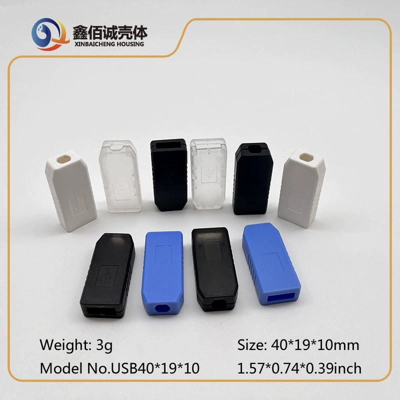 USB электронный корпус DIY прозрачный корпус подъемный корпус PCB печатная плата корпус для загрузки провода модуль коробка