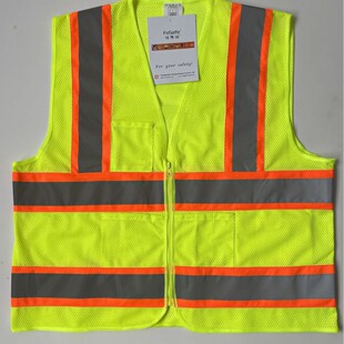 Ansi Class 2 United States Canada Uk Mesh Reflective Vest Road Construction Safety Reflective Clothing