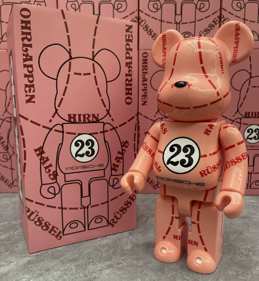 Bearbrick 400% Violent Xiong Fan Gogh — фигура «Подсолнух», кролик, звезда, луна, поверхностный трендовый дизайн