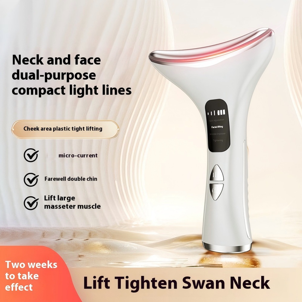 Internet Celebrity Beauty Introduction Device for Home Use, Skin Care, Neck Massage, Skin Rejuvenation, Beauty Vibration, Firming, Lifting and Tightening Beauty Device