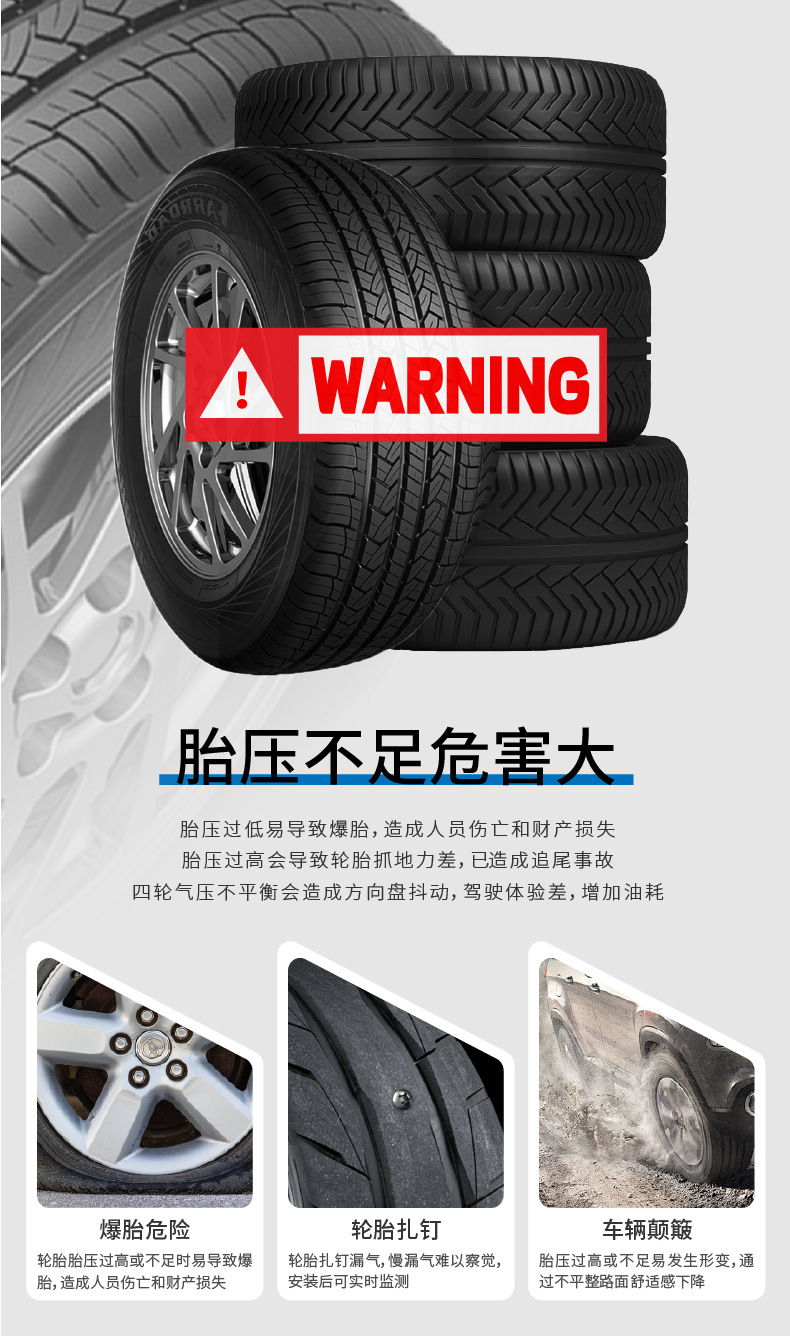 Original Tire Pressure Monitoring Sensors for Ford Edge, Taurus, Mondeo, Explorer, Escort, Mustang