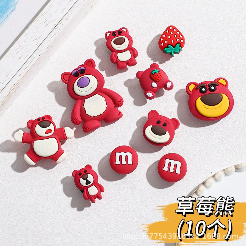 Кремовые съемные туфли, обувной ремешок, шлепанцы, летний мультяшный аксессуар