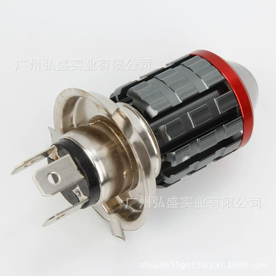 Tcyato Cross-Border Red Circle Small Motorcycle headlights, headlights