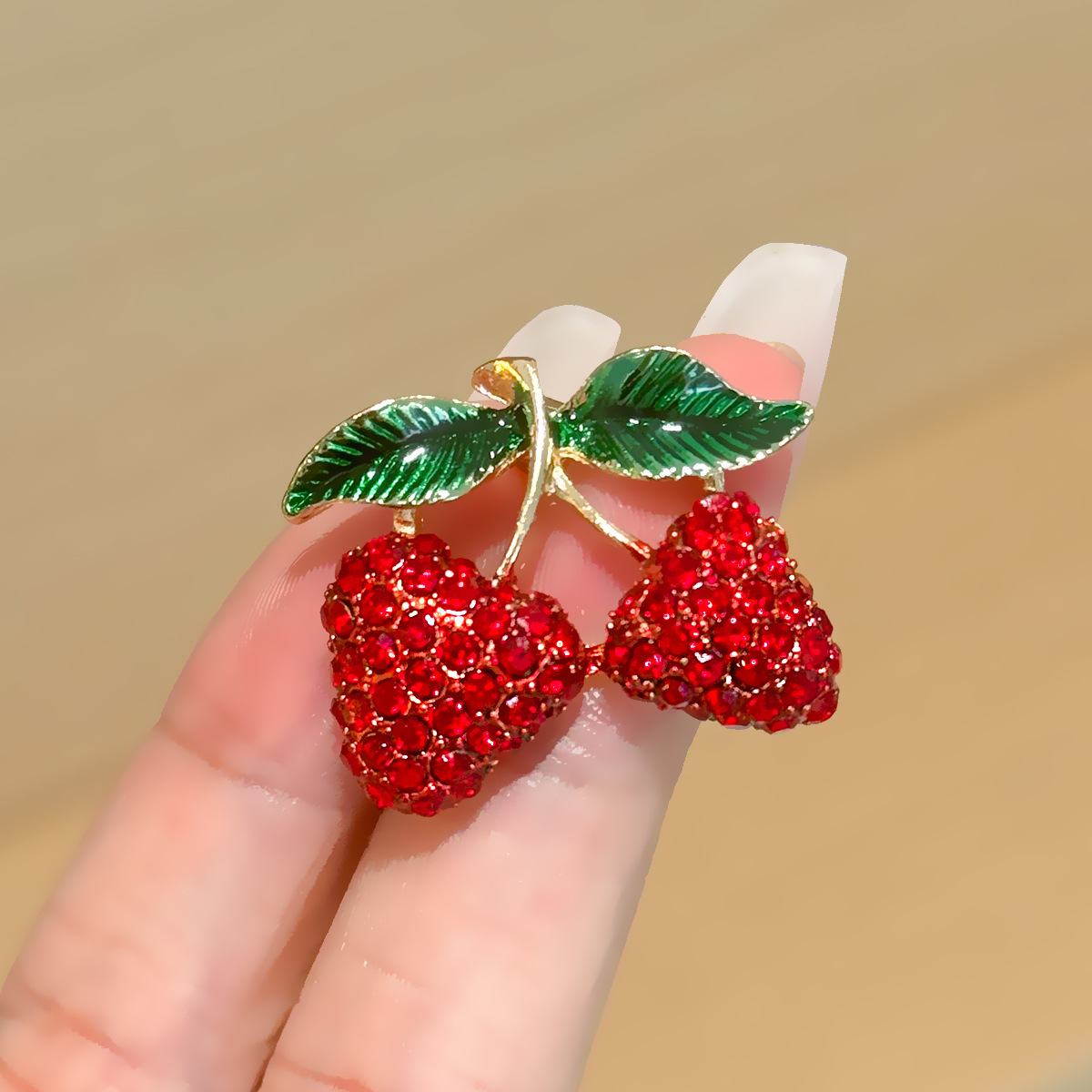 Cute Style Cute Pin Strawberry Alloy Unisex Brooches