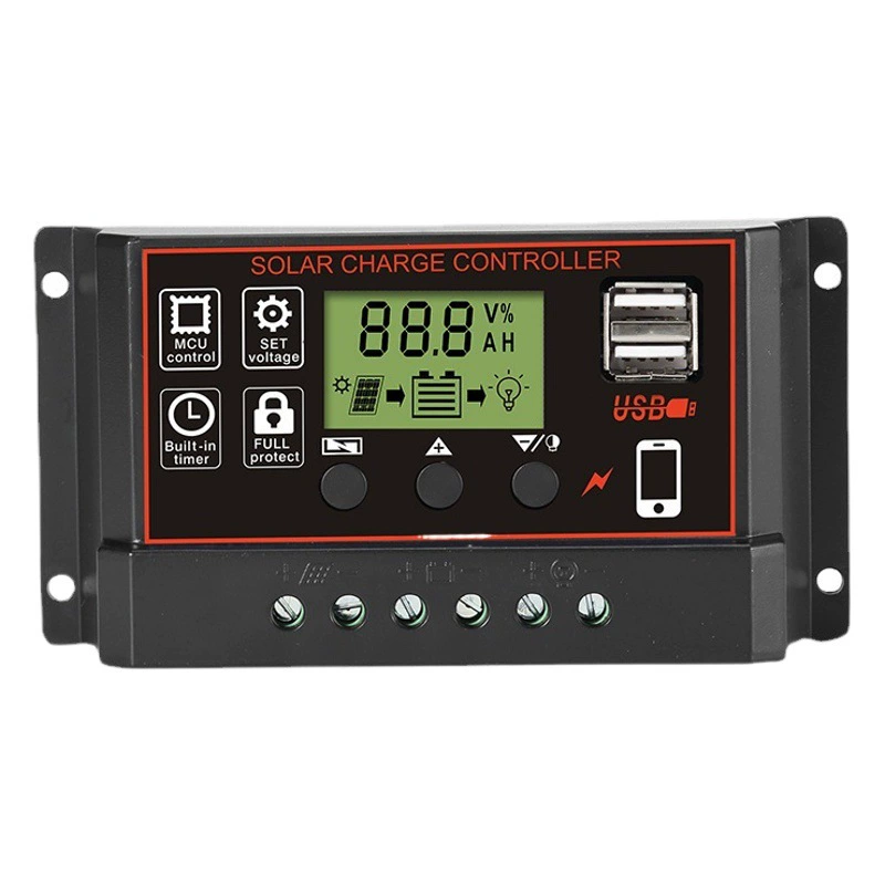 Солнечный контроллер mppt10a20a30aLED интеллектуальная система контроллера заряда и разряда Прямые поставки с завода
