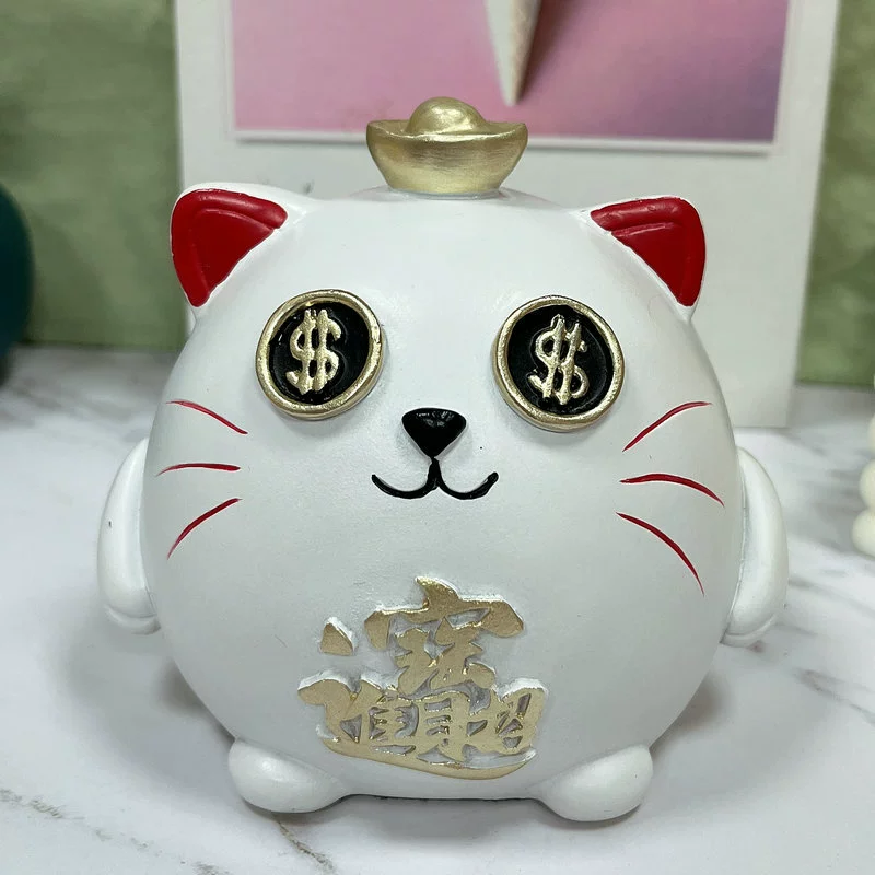 Creative resin decor, decorations for office, for luck