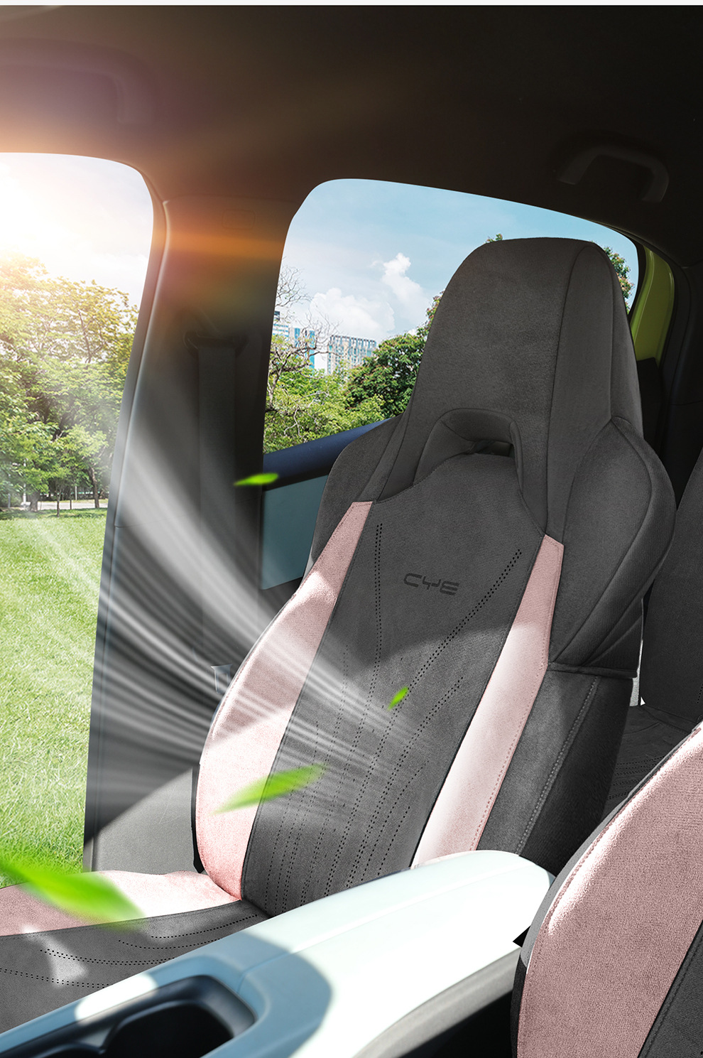Seagull Car Seat Cushion Four Seasons Thin Fashion Interior Decoration