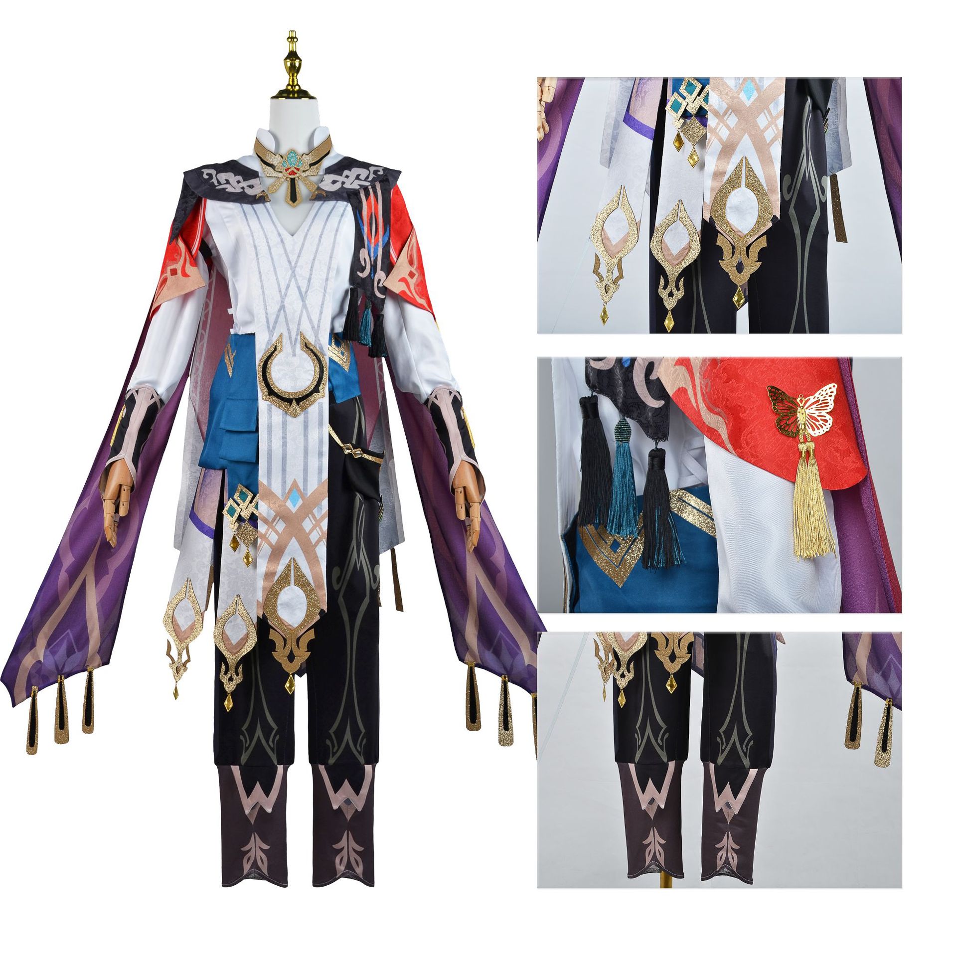 Original god costume Kavi cos Xumi El Hessen cosplay game animation two yuan costume suit male