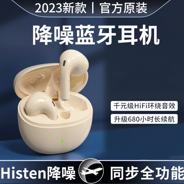 Audífonos Bluetooth 2024 con Reducción de Ruido, Inalámbricos Verdaderos HIFI, Alta Calidad para Deportes, Compatibles con Huawei, Apple, Xiaomi, Venta al por Mayor