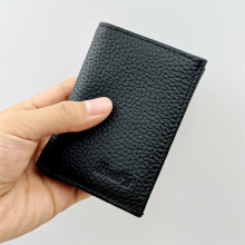 跨境新款 真皮卡包精致小巧耐磨亚马逊爆款大容量多卡位 牛皮卡包