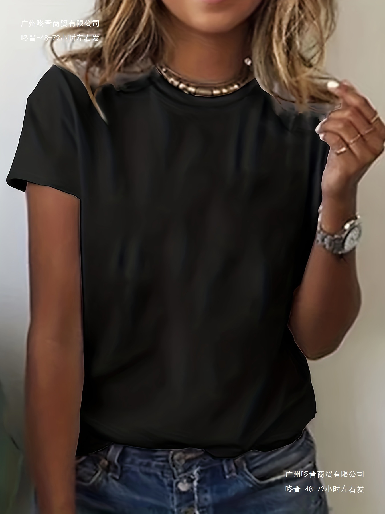 summer spring T-shirt for leisure