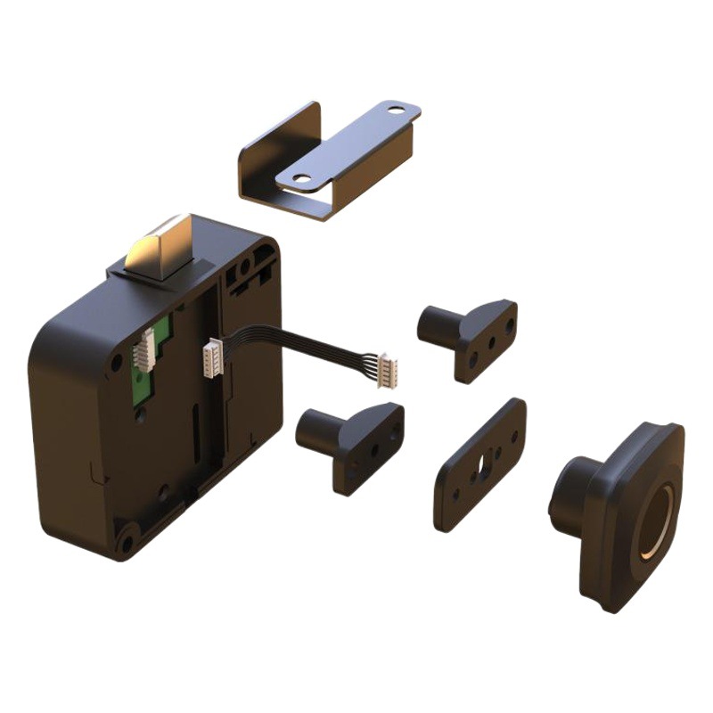 Cajón inteligente cerradura de huella digital cerradura del gabinete de almacenamiento cerradura del armario del hogar cerradura del Gabinete cerradura antirrobo cerradura del escritorio de la Oficina cerradura de la huella digital