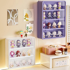 壁掛け式ブラインドボックス折りたたみ収納展示棚ぬいぐるみバブルマット手作り置物popマート展示ケース
