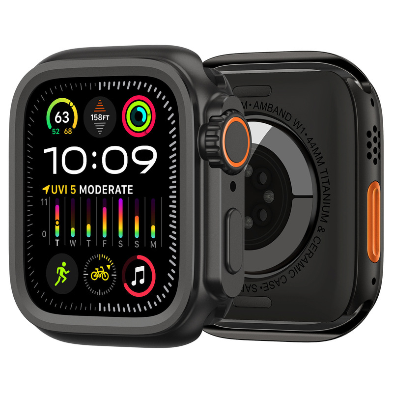 Suitable for Apple Watch Protective Case 44/45/46/49mm Alloy Metal All-Inclusive Second-Change Modified Case