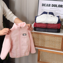 新款男女童加厚外套秋冬装儿童防风上衣冬季内搭保暖棉衣校服神器