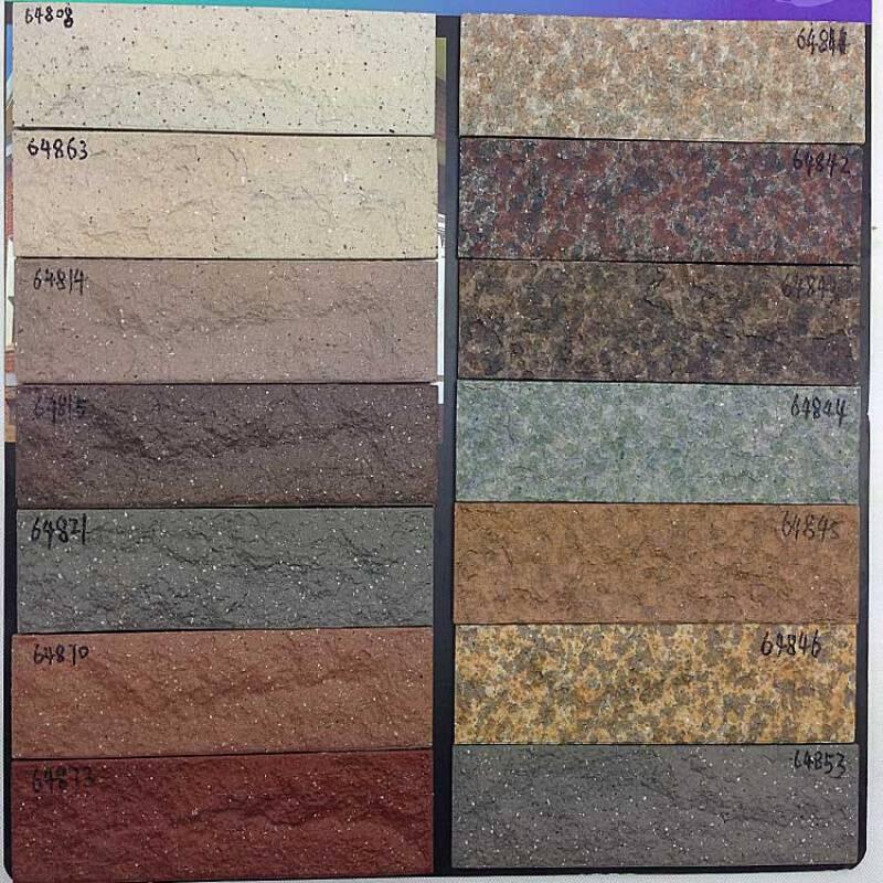 批发外墙砖瓷砖别墅墙砖背景墙仿古砖彩霞石通体 60*240乡村墙砖