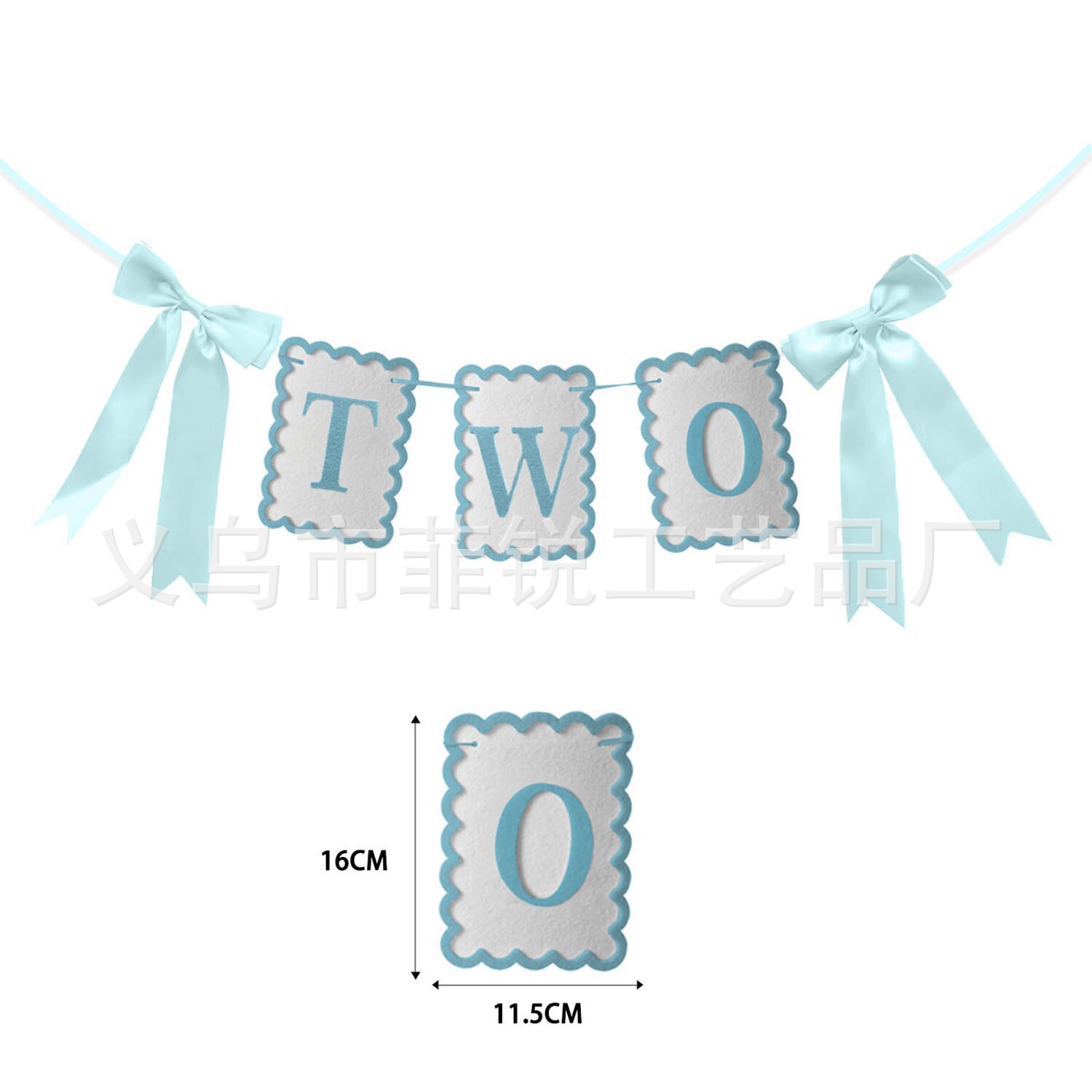 Guirnalda de Feliz Cumpleaños, Lazo Decorativo, Adorno para Pastel de Primer Cumpleaños, Bandera para Silla de Comedor, Corona, Gorro de Cumpleaños
