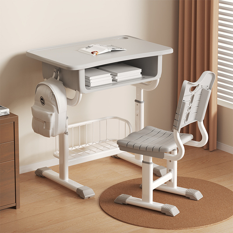 Children's Study Table, Primary and Secondary School Students' Homework Desk, Home Writing Desk, Children's Girl's Simple Desk and Chair Set Children's Study Table, Primary and Secondary School Students' Homework Desk, Home Writing Desk, Children's Girl's Simple Desk and Chair Set