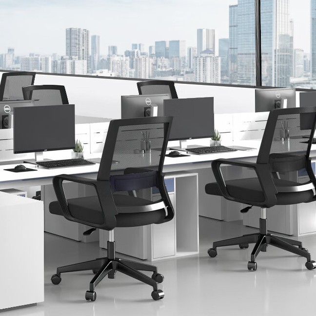 Silla de computadora silla giratoria silla ergonómica para el hogar silla de oficina estudio estudio silla de juegos de deportes electrónicos marco negro red negra