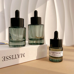 高級精油瓶底厚肉ガラス瓶化粧品スポイト瓶分注瓶卸売り15ml 30ml 50ml