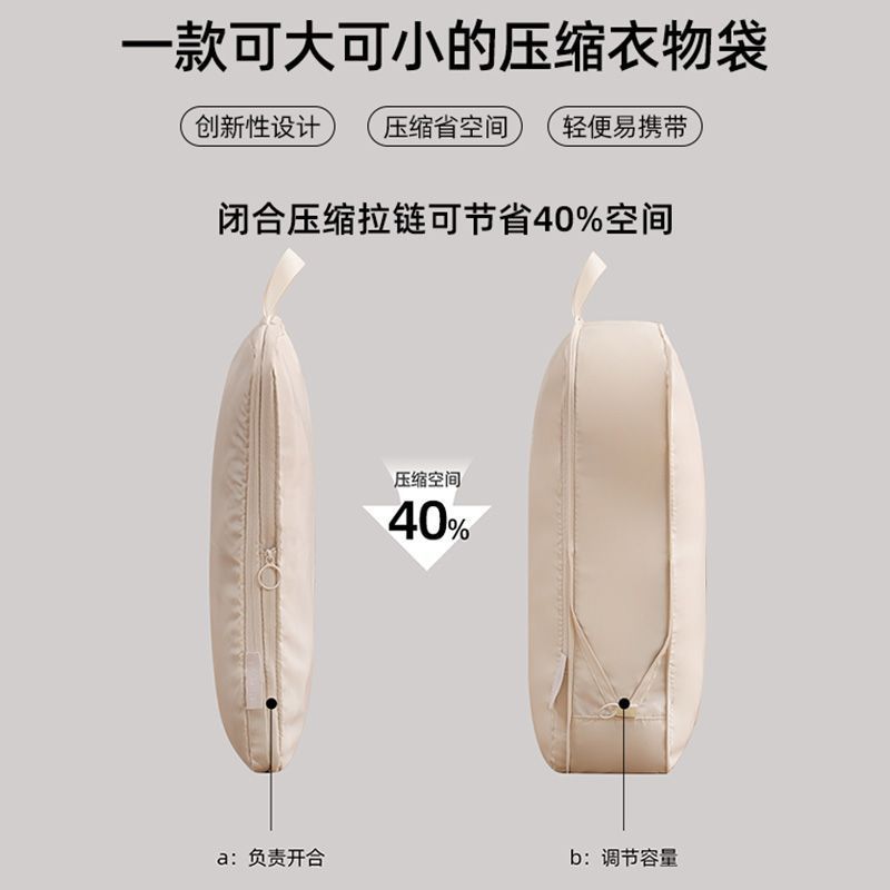 Compressible Travel Storage Bag Set of Six Pieces for Clothes, Underwear, Shoes, Socks, and Luggage Organization Wholesale