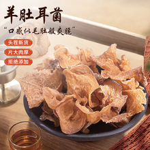 云南羊肚耳珍珠菌煲汤沙耳大片特产肉厚家用商用营养滋补菌类批发