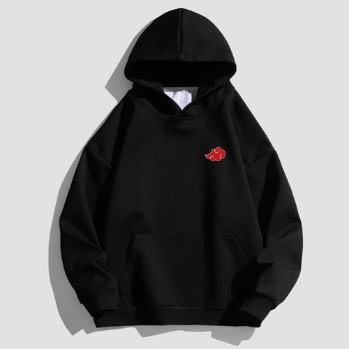 2025 Autumn Winter Japan Anime Akatsuki Cloud Symbols Hoodie