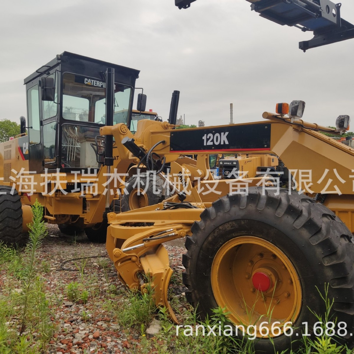 caterpillar卡特彼勒二手平地机120K路面平地机