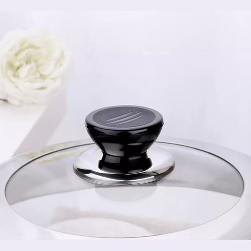 Pot lid household stainless steel combination lid visible lid wok steamer iron pot universal 28-30-32cm pot lid