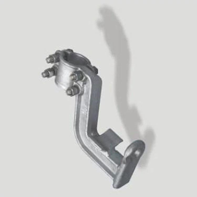 Railway electrification equipped with T-shaped positioning support, hot-dip galvanized contact network positioning device