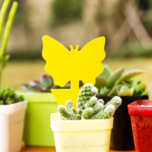 Double-sided sticky board, yellow board and blue board, manufacturer wholesale, greenhouse, tea garden, orchard, greenhouse, gardening stickworm prevention