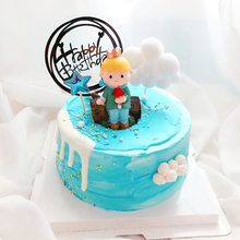 烘焙蛋糕装饰童话小王子摆件城堡小仙女公主甜品台儿童生日插件