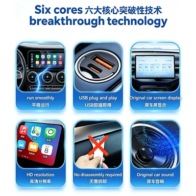 wireless car box HD – Simsiz CarPlay və Android Auto