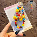 Acessórios de pingente de boneca boneca feita à mão diy estrela bonito frisado telefone móvel pingente de carro chaveiro pingente de boneca 41
