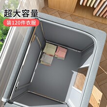 衣服收纳箱家用布艺整理盒衣柜大容量折叠袋被子衣物百纳箱家用