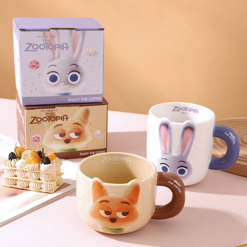 Disney Зootopia кролик лиса CP кружка