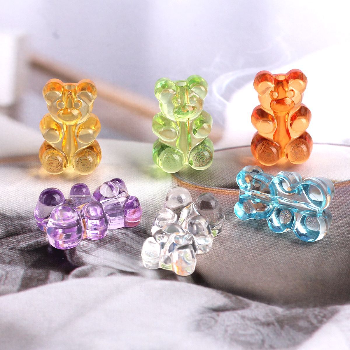 115g Weight None Bag Accessories Type Beads Jewelry Making Type 11.8*18.5MM Jewelry Making Size DIY Ornament Accessories Classification Hole 1~1.9mm Hole Size 100 PCS/Package Quantity Acrylic Material little bear Pattern All Seasons Season Cute Style 100 PCS/Package 11.8*18.5MM Hole 1~1.9mm Acrylic Little Bear DIY Ornament Accessories Beads 1