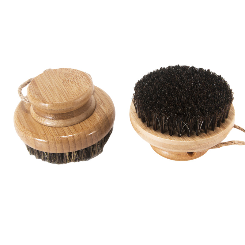 Al por mayor transfronterizo artefacto de baño profundo cepillo seco y húmedo cerdas de cerdo cepillo suave cepillo de baño de espalda cepillo de baño