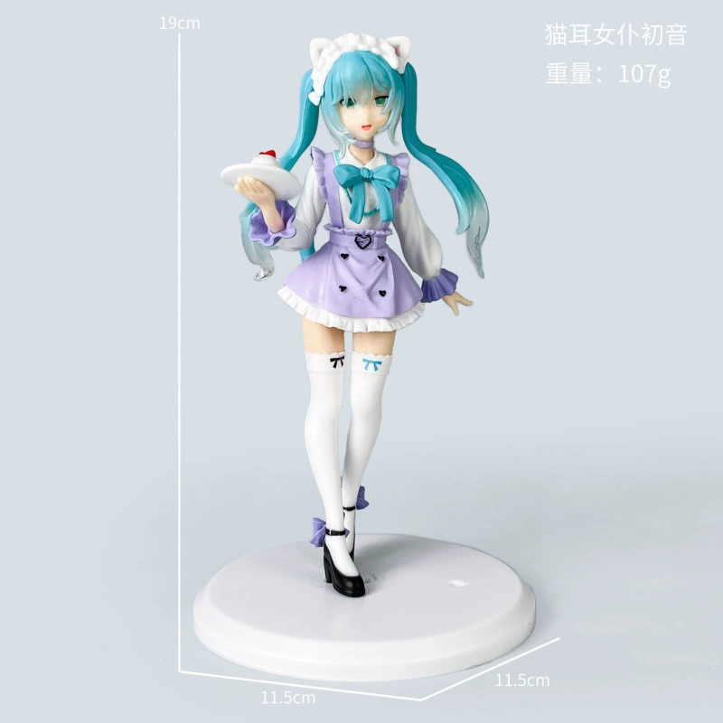 Фигурка Hatsune Miku, 20 см, многопозовая аниме модель, варианты в коробке/в пакете
