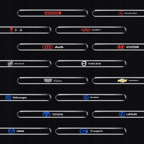 Car door anti-collision strip silicone transparent universal anti-scratch strip door edge decorative sticker door bowl anti-scratch and bump protection sticker