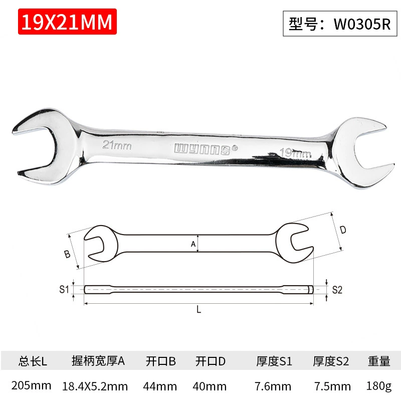Wrench, set handmade, mirror effect
