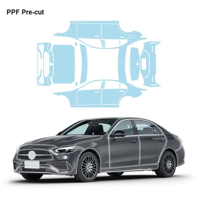 C-Class Invisible Car Wrap: Car paint protective film