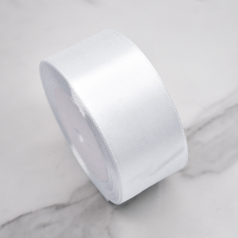 Cinta de satén 4 cm para regalos, bodas, flores y decoración DIY.