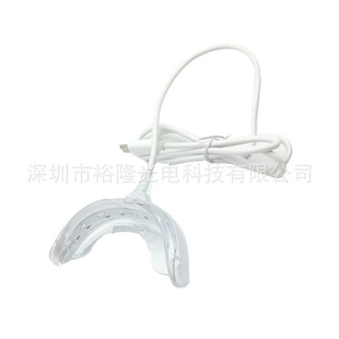 Jingqu Led Blue Light High-Quality Silicone Tooth Cleaner Tooth Whitener to Remove Yellow Teeth and Black Teeth Beauty Lamp