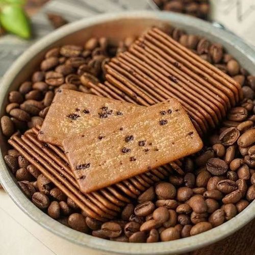 Crunchy American-style coffee cheese cookies afternoon tea point office leisure small snacks breakfast companion whole box wholesale