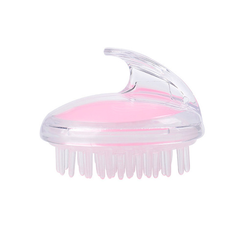 Silicone Massage Crystal Hair Washing Brush, Portable Handheld Household Comb, Scalp Massage Air Cushion Shampoo Brush Massage Comb