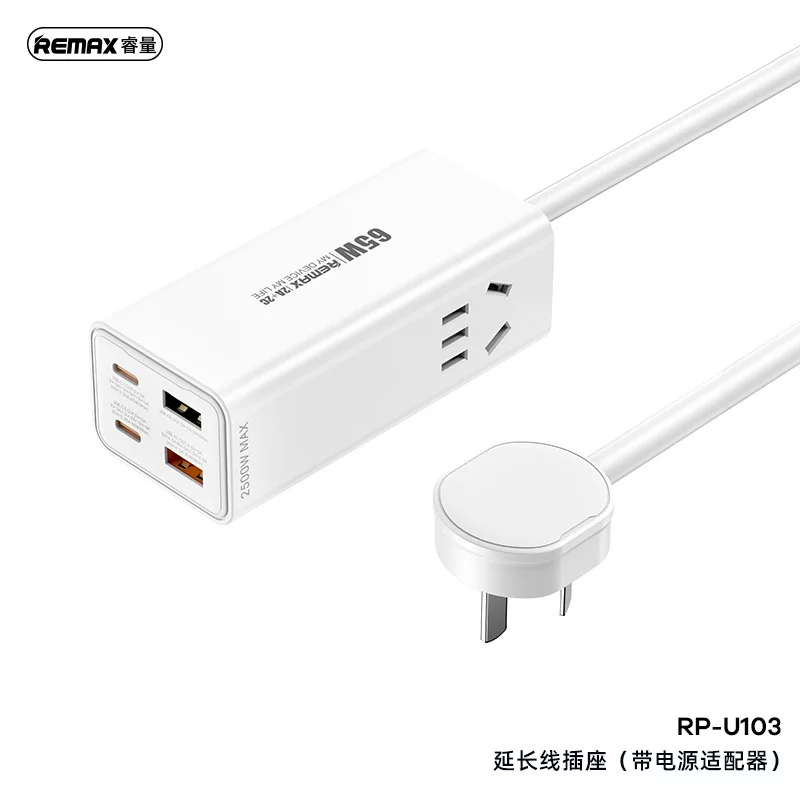 Умный стол универсальный удлинитель, 65W, высокая мощность