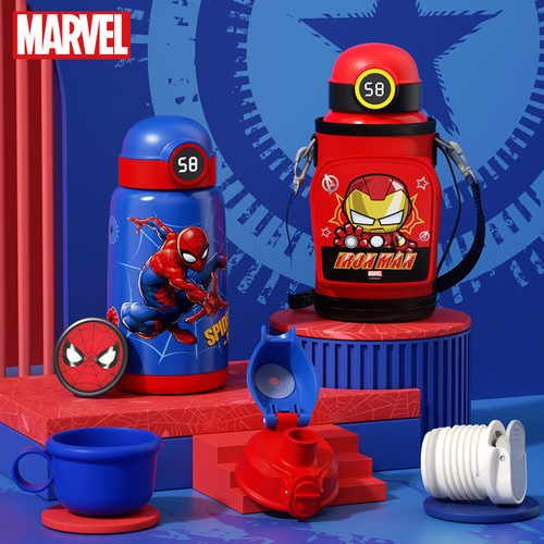 Disney Genuine Intelligent Temperature Display Children's Thermos Cup Gift Box 316 Stainless Steel Elementary School Water Cup